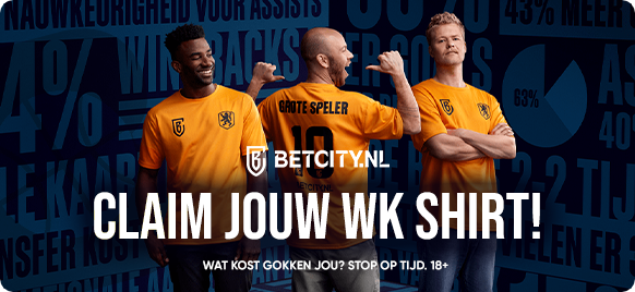 BetCity Oranje WK shirt